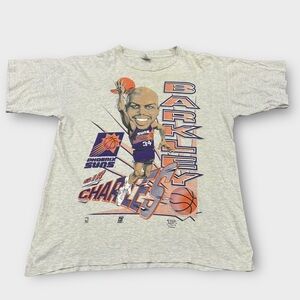 Vintage 90s Phoenix Suns Charles Barkley Caricature Grail